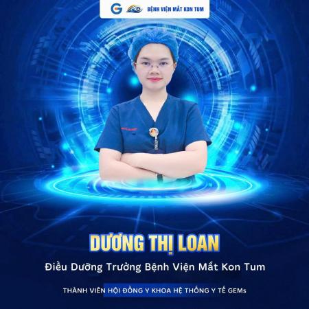 Điều dưỡng trưởng - DƯƠNG THỊ LOAN