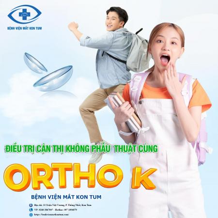 ĐIỀU TRỊ CẬN THỊ KHÔNG CẦN PHẪU THUẬT VỚI KÍNH ORTHO-K